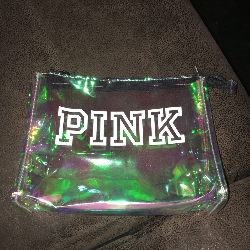 Pink (vs) accessories bag!